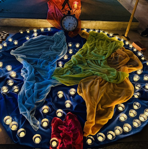 "Alles hat seine Zeit!" - Weihnachtsfeier der Dienstgemeinschaft auf Schloss Zinneberg